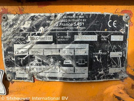 Kolmo zvedaná plošina 2012  JLG Toucan 10E (7)