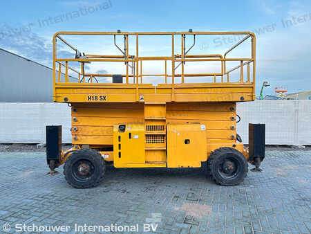 Pracovní plošina s nůžkovým zdvihem 2014  Haulotte H18SDX 4x4 Diesel H18SX H18 H 18 SX SDX SXL (1)