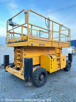 Pracovní plošina s nůžkovým zdvihem 2014  Haulotte H18SDX 4x4 Diesel H18SX H18 H 18 SX SDX SXL (8)