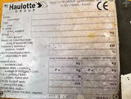 Scherenarbeitsbühne 2012  Haulotte Compact 14 (9)
