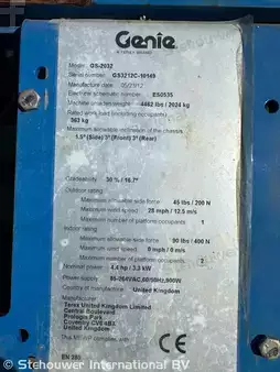 Pracovní plošina s nůžkovým zdvihem 2012  Genie GS2032 (17)