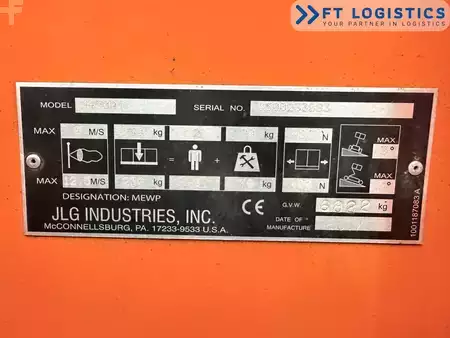 Knikarmhoogwerker  JLG M450AJ HYBRID | 2017 | 235 MTH | Articulating Boom Lift (8)