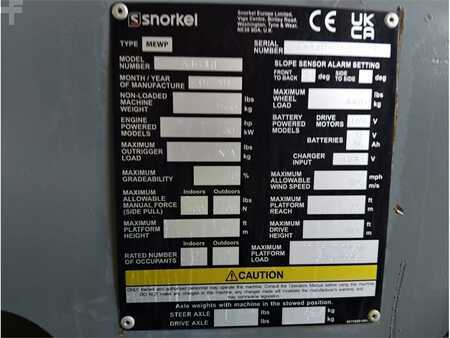 Kloubová pracovní plošina - Snorkel A46JRT (13)