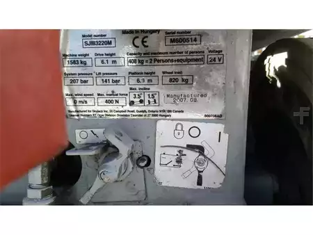 Ollós munka emelvény - SkyJack SJIII-3220M (11)