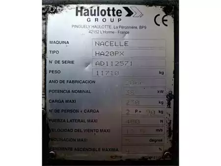 Podnośnik przegubowy - Haulotte HA20PX (6)