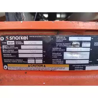 Scissor lift - Snorkel S3219E (13)
