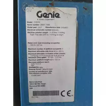 Csukló munka emelvény - Genie Z60/34 (19)