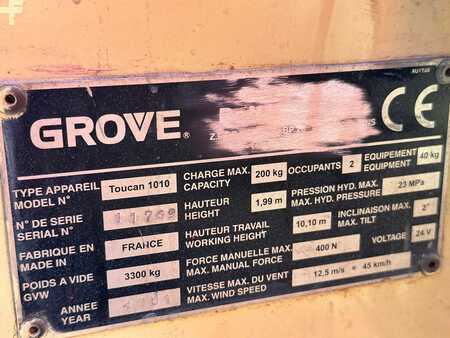 Piattaforme aeree verticali 2001  Grove Toucan 1010 (9)