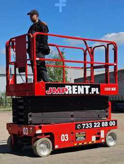 Scherenarbeitsbühne 2016  Manitou 120SE -  3 units (12)