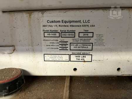 Scissor lift  Hy-brid HB-1430 (10)