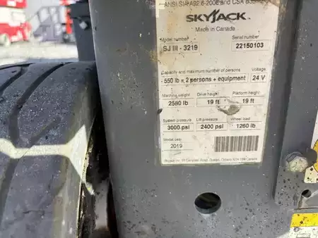Scissor lift 2019  SKYJACK SJIII3219 (9)