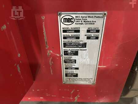 Scissor lift  MEC 3346SE (9)