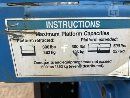 Scissor lift 2016  GENIE GS4069DC (9)