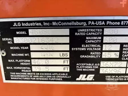 Telescopic boom lift 2016  JLG 460SJ (11)