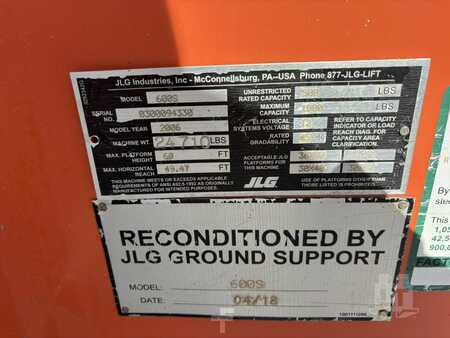 Telescopic boom lift  JLG 600S (12)