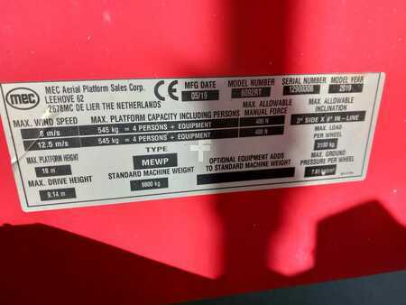 Saksinostimet 2019  MEC 6092RT 20mtr Diesel 4WD y2019 1517 h. (7)