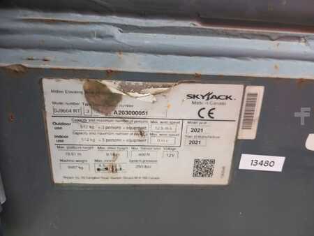 Pracovní plošina s nůžkovým zdvihem 2021  Skyjack SJ9664RT 21mtr Diesel 156 hour only! (4)