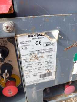 Kolmo zvedaná plošina 2016  Skyjack SJ16 7mtr Electric (6)