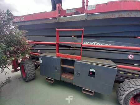 Pracovní plošina s nůžkovým zdvihem 2014  Skyjack SJ9250 17mt DIESEL 4WD dealer price (11)