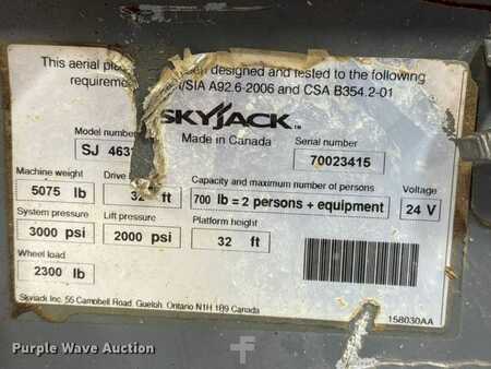 Plataforma Tijera - Skyjack SJIII 4632 (17)