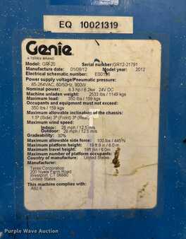 Vertical mast lift 2012  Genie GR-20 (35)