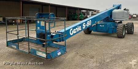 Telescopic boom lift 2006  Genie S-80 (1)