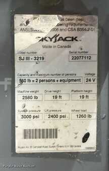Scissor lift 2015  Skyjack 3219 (37)