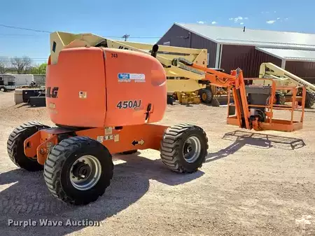 Telescopic boom lift 2008  JLG 450AJ (5)