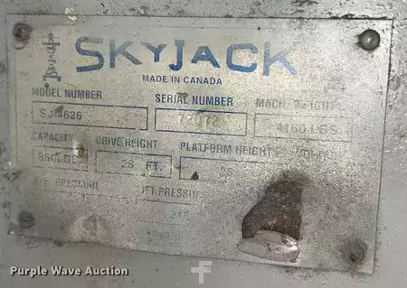 Scissor lift - Skyjack SJ4626 (32)