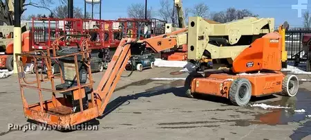 Telescopic boom lift 2007  JLG E400AJP Narrow (1)