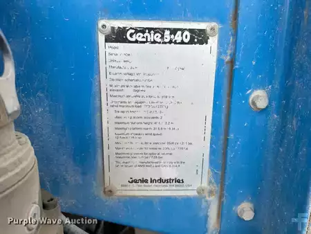 Nacelle télescopique - Genie S-40 (34)