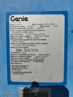 Vertical mast lift 2015  Genie GR20 (40)