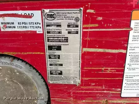 Nacelle à ciseaux 2019  MEC 1330SE (29)