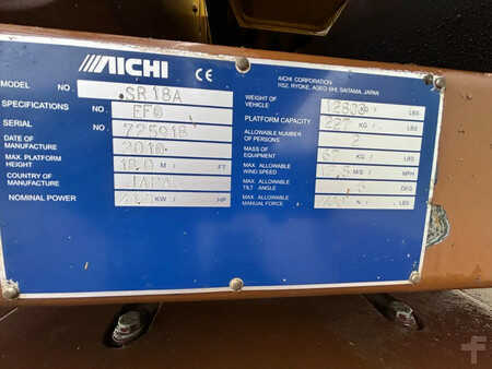 Telescoophoogwerker 2010  Aichi SR18A (17)