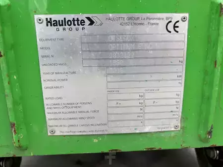 Pracovní plošina s nůžkovým zdvihem 2018  Haulotte Optimum 8 AC (14)