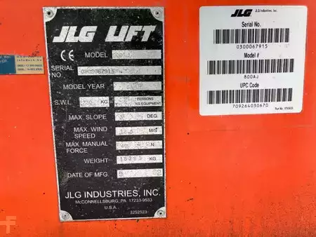 Gelenkteleskopbühne 2002  JLG 800AJ (12)