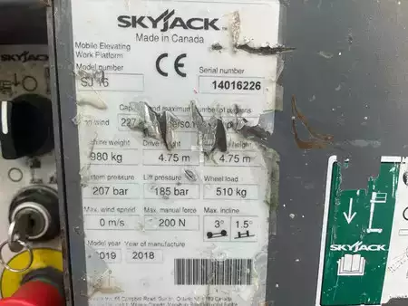 Telescopic Boom 2018  Skyjack SJ16 SJ16 (20)