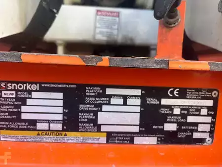 Levantamento tesoura 2017  Snorkel S3226E S3226E (24)