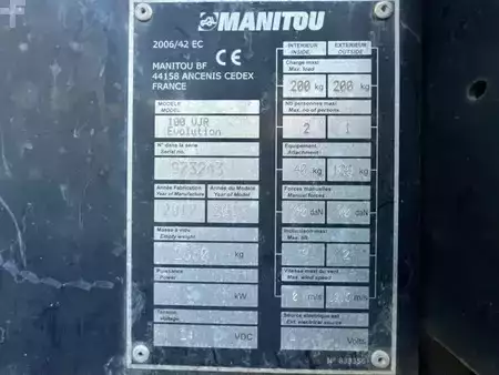 Teleszkópemelvény 2017  Manitou 100VJR Evolution (21)