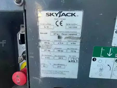 Telescopic Boom 2018  Skyjack SJ16 SJ16 (17)