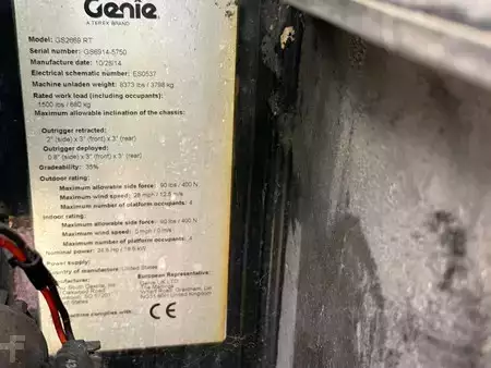 Ollós munka emelvény 2014  Genie GS2669 RT GS2669RT (13)