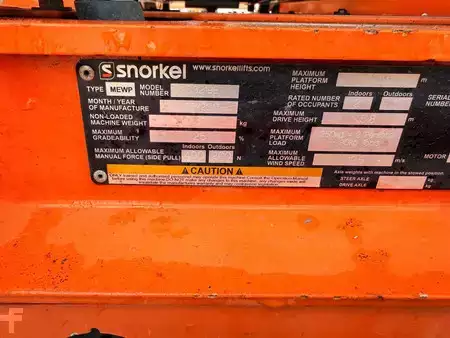 Piattaforme aeree a pantografo 2017  Snorkel S3219E (10)