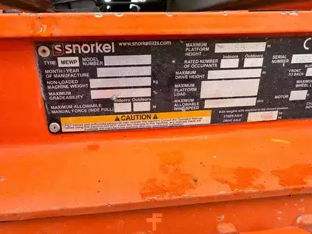 Scherenarbeitsbühne 2017  Snorkel S3219E (12)