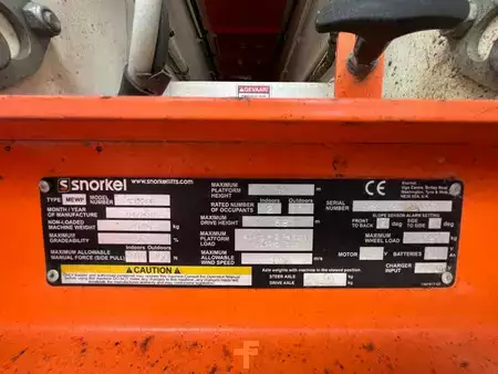 Scherenarbeitsbühne 2017  Snorkel S3220E (9)