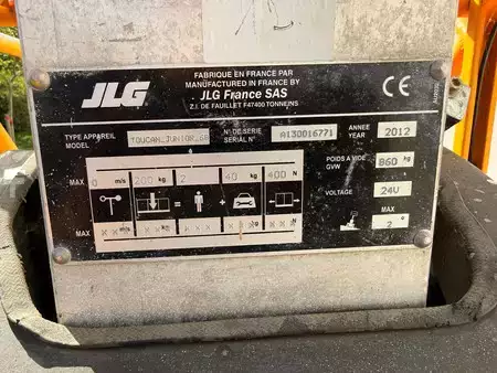 Telescopic boom 2012  JLG Toucan Junior Toucan Junior 6B (10)