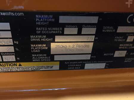 Ollós munka emelvény 2016  Snorkel S3226E  (12)