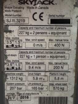 Outro 2016  Skyjack SJ III 3219 (3)