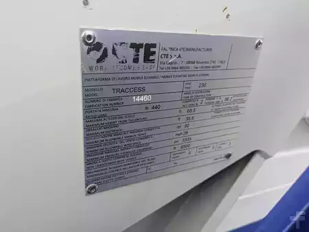 Spider boom lift 2021  CTE 76Z Traccess 230-75 (13)