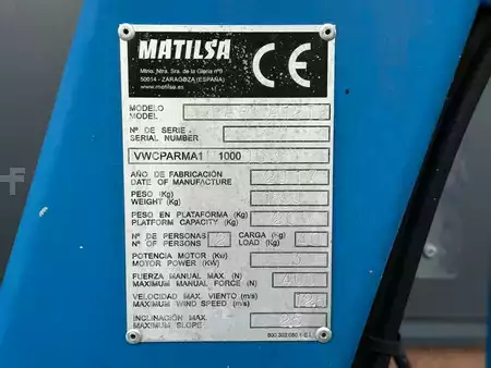 Plataforma de reboque   2017  Niftylift Matilsa Parma 12TB 12 meter 2017 (13)