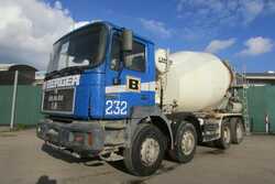 Truck mixer MAN 32.343 8x4 BB - LIEBHERR 9 m³ - Nr.: 910